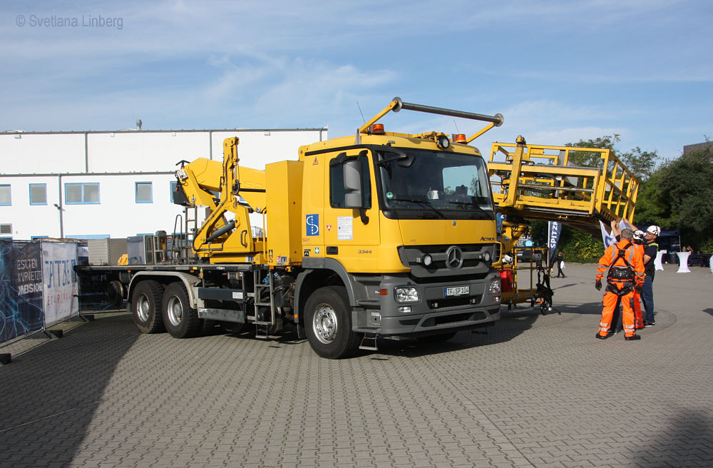 Zweiwege-Lkw, Großbeeren, 20.09.2025, Foto: Svetlana Linberg