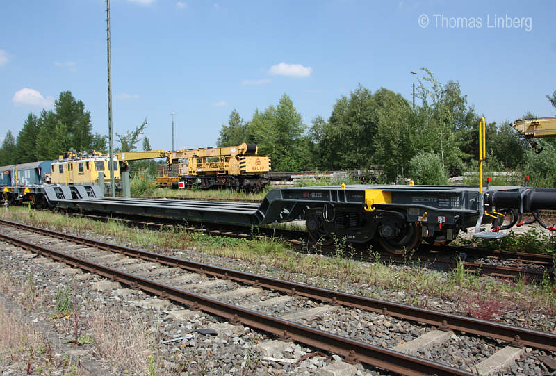 Bild des Rettungszugzugwagens 99 80 9 370 153-5, Hannover-Leinhausen, Fotografin Svetlana Linberg