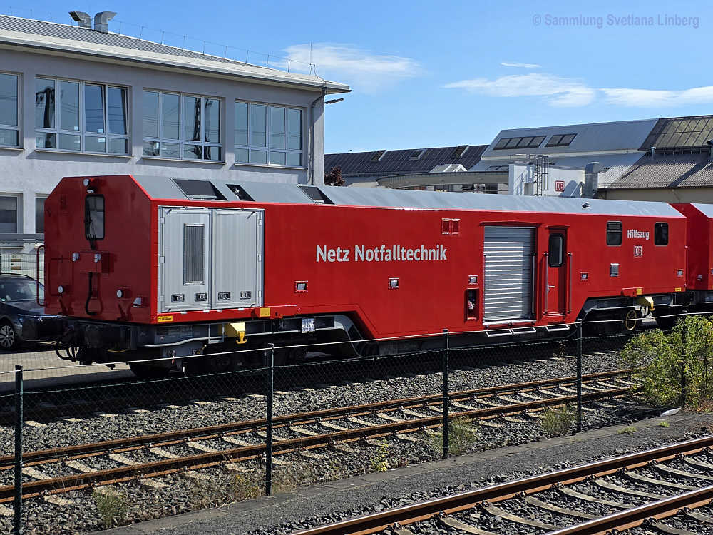 Bild des Hilfszugwagens 99 80 9 370 055-2, Sammlung Svetlana Linberg