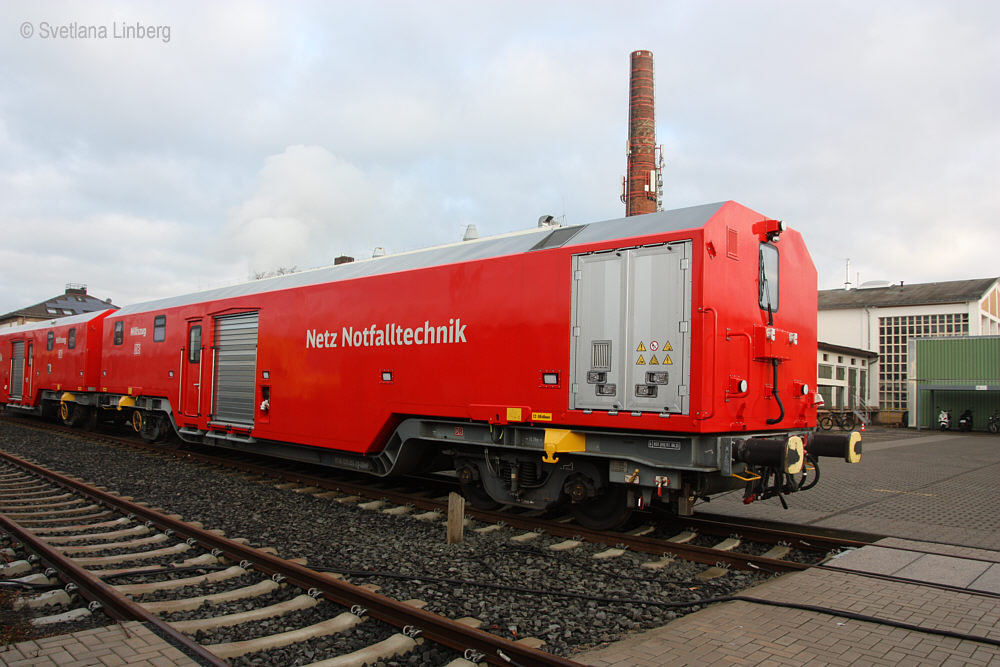 Bild des Hilfszugwagens 99 80 9 370 055-2, Fotografin Svetlana Linberg