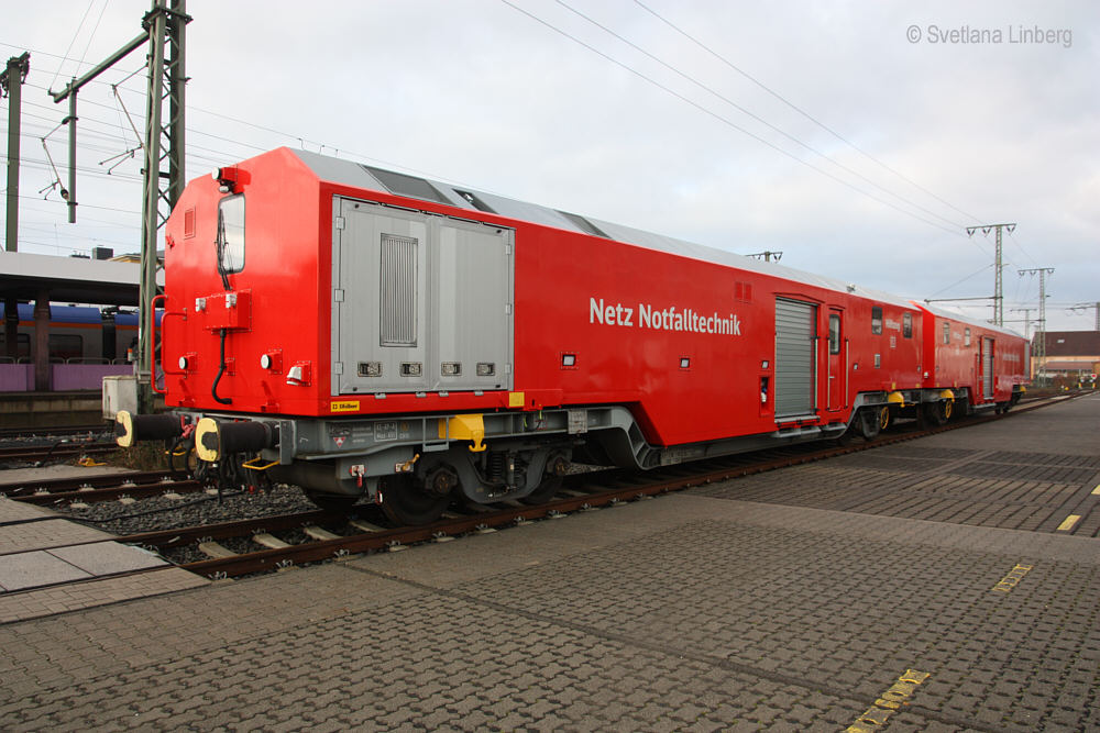 Bild des Hilfszugwagens 99 80 9 370 055-2, Fotografin Svetlana Linberg