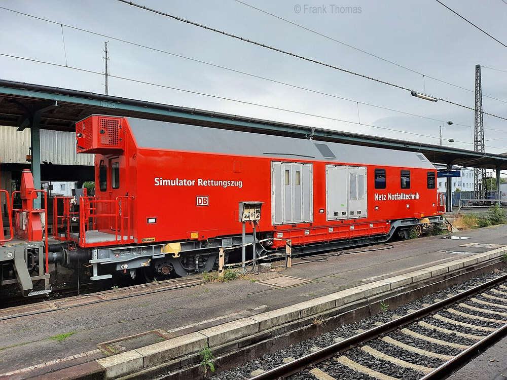 Bild des Simulators f&uuml;r Rettungsz&uuml;ge, Kassel, Fotograf Frank Thomas